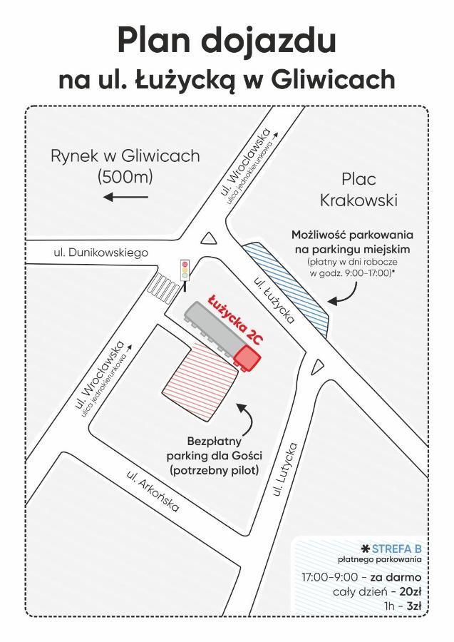 Kairos Apartments - Szafir - Darmowy Parking, Scisle Centrum Hlivice Exteriér fotografie